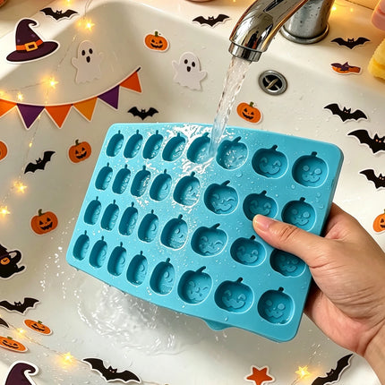 Cookie Cutter Halloween Pumpkin Head Ice Cube Silicon DIY Kitchen Mold - Cookie Cutter - Andralyn - Mad Fly Essentials