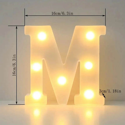 Wedding Decor Led Light Number Letters Sign - Mad Fly Essentials