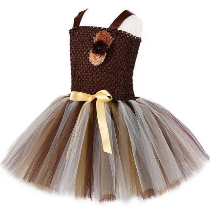 Baby Girls Wild Lion Tutu Costume Dress - Kids Shop Mad Fly Essentials