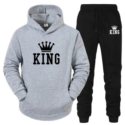 Men Women White Black King Queen Tracksuits - Mad Fly Essentials
