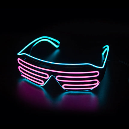Women LED Luminous Party Glasses