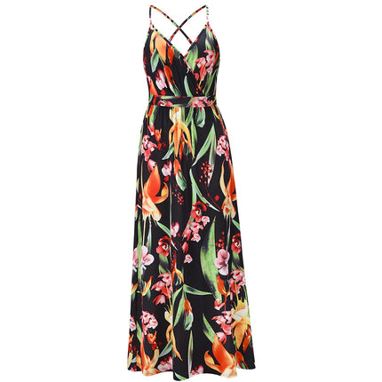 Maxi Dress Women European Bohemian Maxi Dress - Maxi Dress - HLJ-GG - Mad Fly Essentials