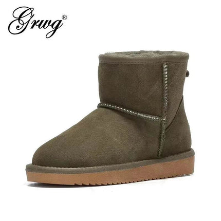 Women Leather Australia Classic Snow Boots - Mad Fly Essentials