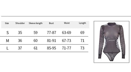 Women Long Gothic Graphic Bodycon Rompers