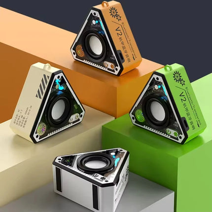 PC Accessories Wireless LED Bluetooth Transparent Bass Speakers - PC Accessories - Stonego - Mad Fly Essentials