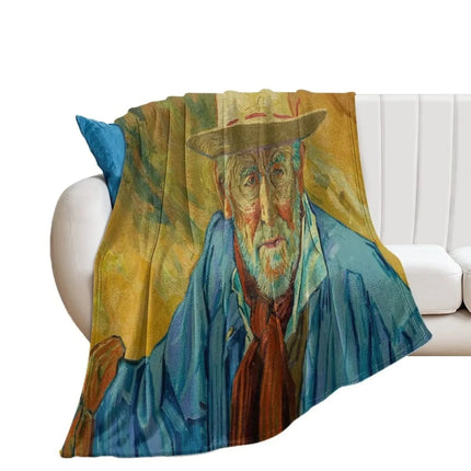 Van Gogh Starry Night 3D Throw Blankets