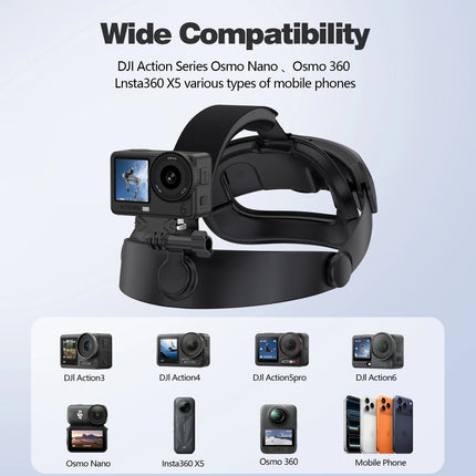Home Electronics Adjust Smartphone Camera Head Strap - Home Electronics - Ruigpro - Mad Fly Essentials