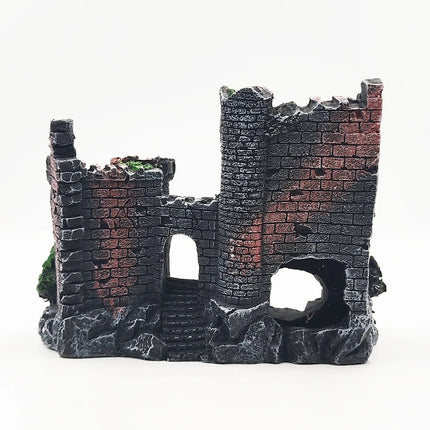 Fish Tank Decor Ancient City Ruins Landscape - Fish Tank Decor - Aquarius - Mad Fly Essentials