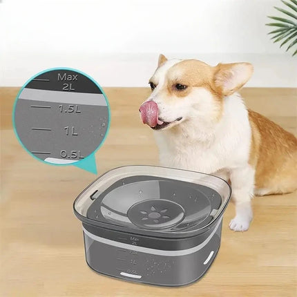 Pet Dog Water Bowl Automatic Dispenser