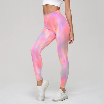 Fitness Leggings Seamless Metallic Butt Lift Yoga Pants - Fitness Leggings - GACVGA - Mad Fly Essentials