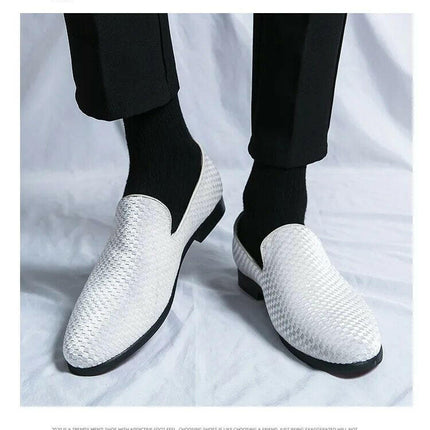 Men Luxury Velvet Party Wedding Loafers - Men's Fashion Mad Fly Essentials