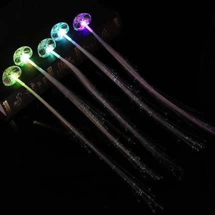 Women LED Luminous Party Hair Braid Lights - Mad Fly Essentials