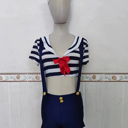 Women Carnival Sailor Cosplay Party Outfit