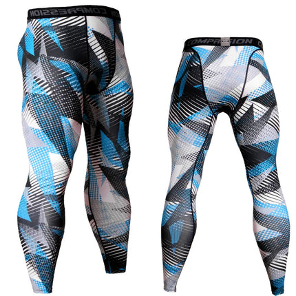 Men Camouflage Quick Dry Compression Leggings - Men's Fashion Mad Fly Essentials