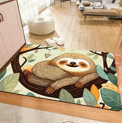 Doormat Sloth Animal Rectangular Floor Mats - Doormat - Design Shop - Mad Fly Essentials