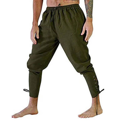 Women Viking Medieval Tie Costume Pants - Mad Fly Essentials
