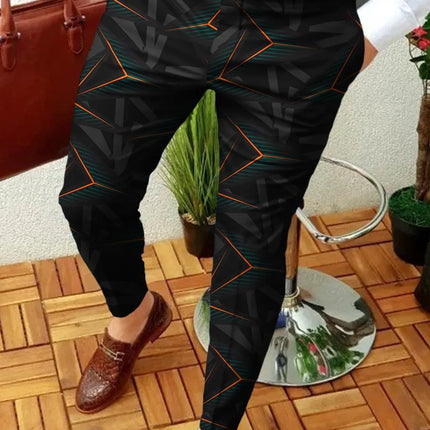 Pants Business Casual Men Checkered Fashion British Pants - Pants - Toplimit - Mad Fly Essentials