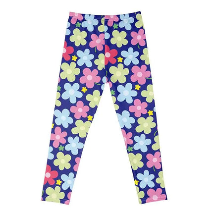 Leggings Girl Cartoon Unicorn Silk Pants - Leggings - Zukocert - Mad Fly Essentials