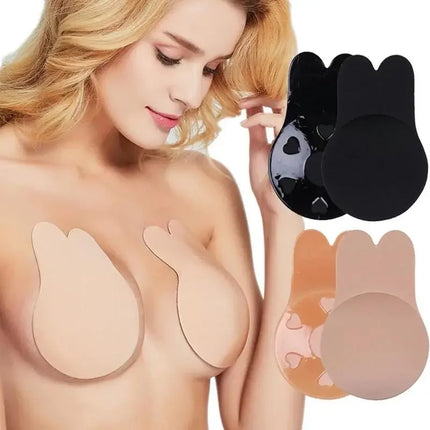 Women Reusable Adhesive Invisible Bra Pads