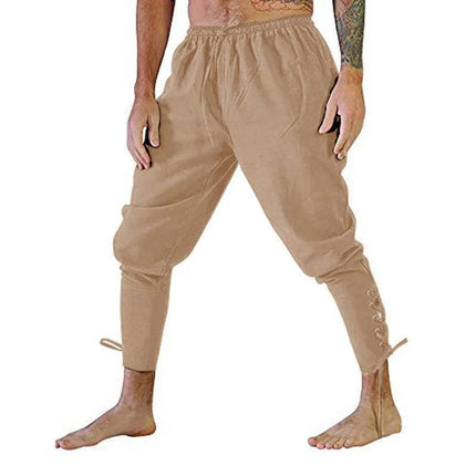 Women Viking Medieval Tie Costume Pants - Mad Fly Essentials