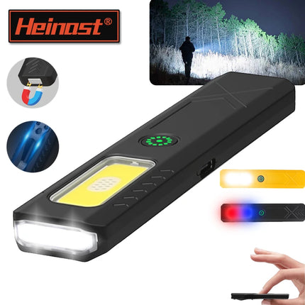 Keychain LED USB Rechargeable Mini Flashlight with magnet - Keychain - Peiqi - Mad Fly Essentials