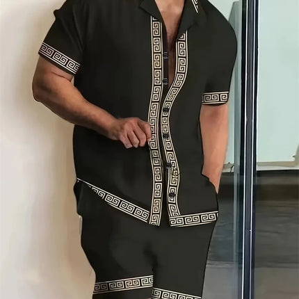 Tracksuit Men 3D Retro Casual Oversized Tracksuit Set - Tracksuit - Jeywood - Mad Fly Essentials