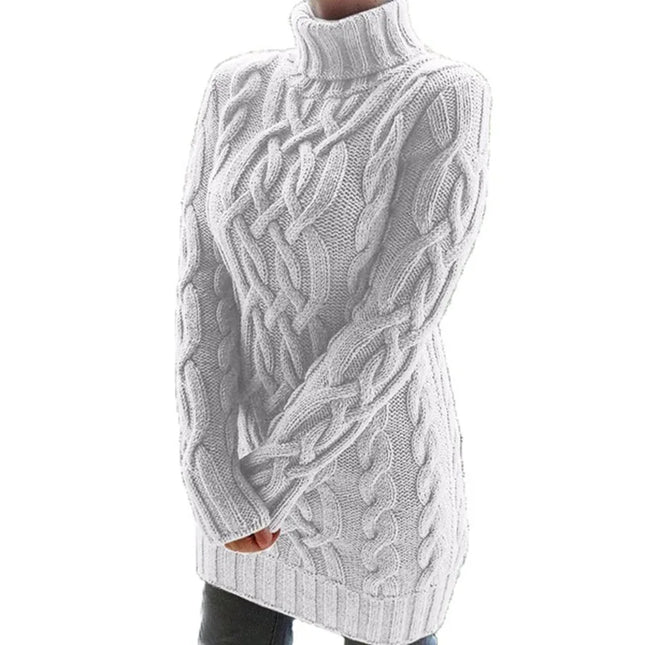 Women's High Fashion Polo Collar Sweater