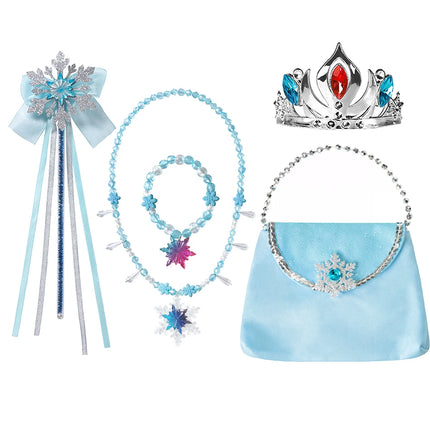 Girl Seasonal Wear Gloves Wand Princess Costume Accessories Set - Girl Seasonal Wear - Zawaland - Mad Fly Essentials