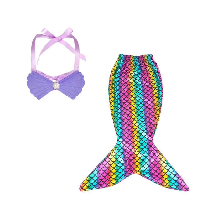Sleepwear Set Baby Girl Mermaid Tail Blanket Sleeping Bag - Sleepwear Set - Zafille - Mad Fly Essentials
