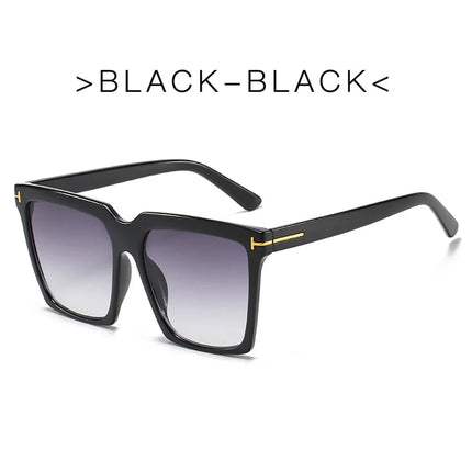 Women's Fashion Square Retro UV400 Cat-Eye Sunglasses