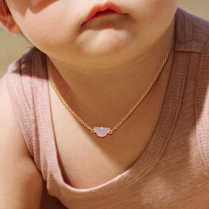 Necklace Baby Kids Gold Plated Butterfly Stainless Jewelry - Necklace - Konminry - Mad Fly Essentials