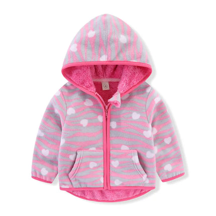 Jacket Girl Heart Zipper Autumn Casual Outerwear - Jacket - Vikita - Mad Fly Essentials