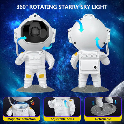 Kids Room Galaxy Starry Night LED Projector
