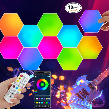 LED Wall Sconce Touch Sensor Hexagonal Quantum Lamp - LED Wall Sconce - YJ Lights - Mad Fly Essentials