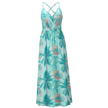 Maxi Dress Women European Bohemian Maxi Dress - Maxi Dress - HLJ-GG - Mad Fly Essentials
