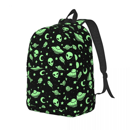 UFO Alien Student Laptop Bag Schoolbag
