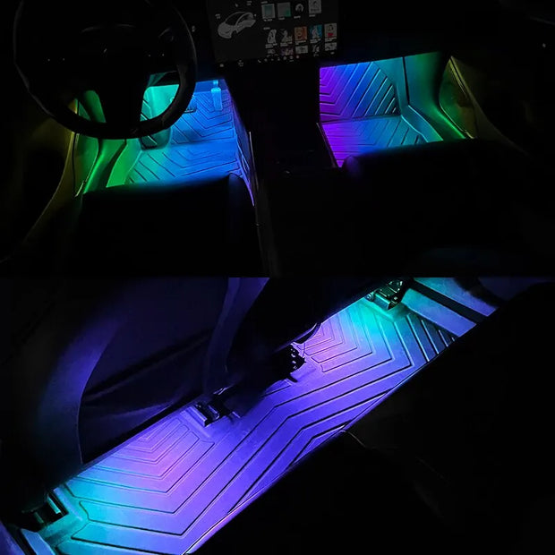 LED Auto Interior Ambient Night Light, led interior lights