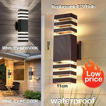 LED Wall Sconce Interior External Waterproof Sconce - LED Wall Sconce - Clode - Mad Fly Essentials
