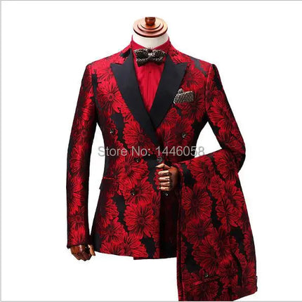 Blazer Men Golden Black Business Casual Jacket - Blazer - Top Nation - Mad Fly Essentials