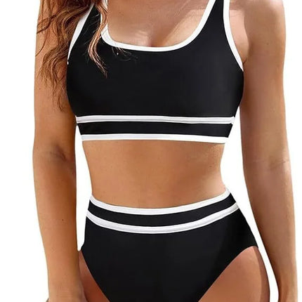 Swimwear Set Women Solid Blue Fitness Swimwear - Swimwear Set - Askate - Mad Fly Essentials