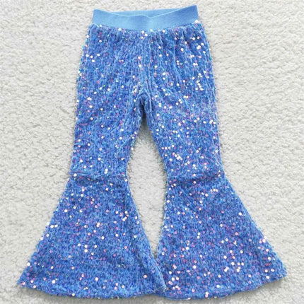 Baby Girl Sequin Boutique Flare Pants
