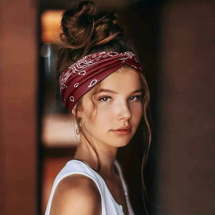 Bohemian Wide Headband Beauty Health Shop All - Mad Fly Essentials