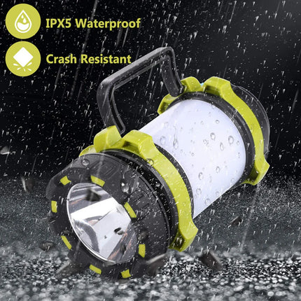 Waterproof LED Rechargeable Flashlight Lantern