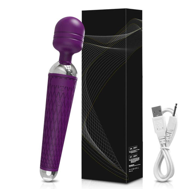 Women Wireless AV Vibrator Magic Wand Stimulator USB Massager - Mad Fly Essentials