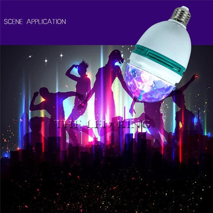 LED Party Light Birthday E27 Auto Rotating Stage Light - LED Party Light - Thebse - Mad Fly Essentials
