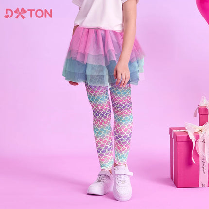 Leggings Baby Girl 3D Rainbow Layered Skirt - Leggings - Vikita - Mad Fly Essentials
