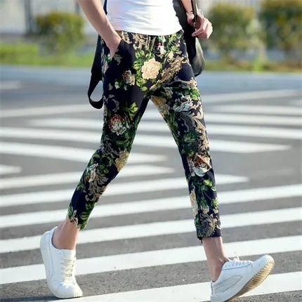 Pants Men 3D Activewear Paisley S-6XL Linen Pants - Pants - SeaBreeze - Mad Fly Essentials