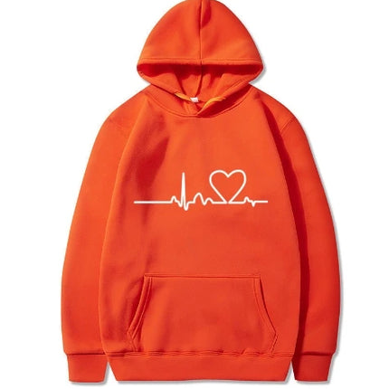 Hoodies Women Heart Nurse Sweatshirt - Hoodies - Chrleisure - Mad Fly Essentials