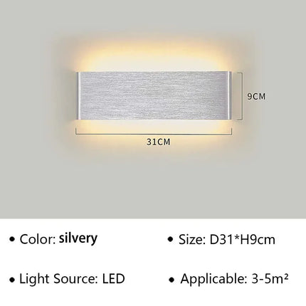 LED Wall Sconce Minimalist Bedside Indoor Light - LED Wall Sconce - JGT - Mad Fly Essentials