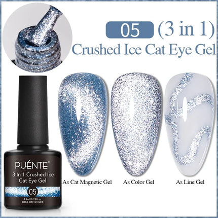 Nail Essentials Green Crystal Cat Magnetic Gel Polish - Nail Essentials - Rikonka - Mad Fly Essentials
